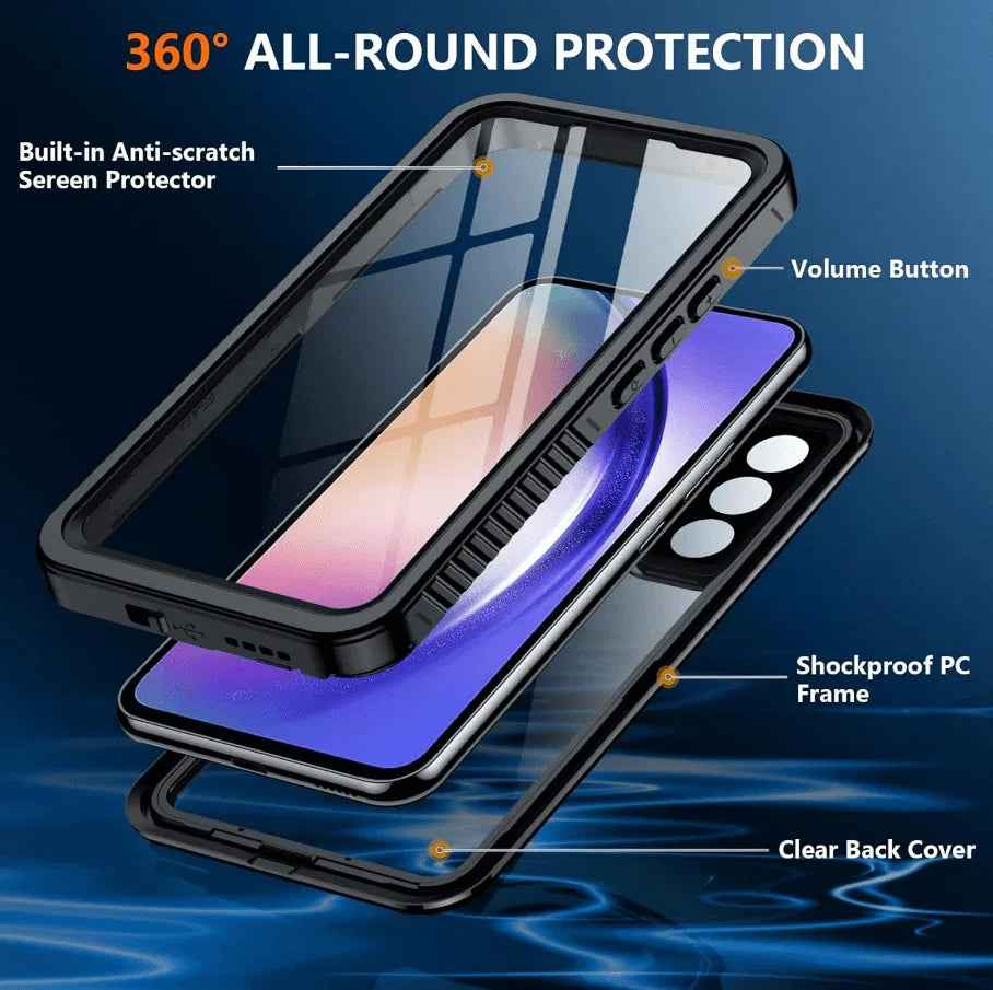 Samsung galaxy A54 5G waterproof redpepper Full Protection