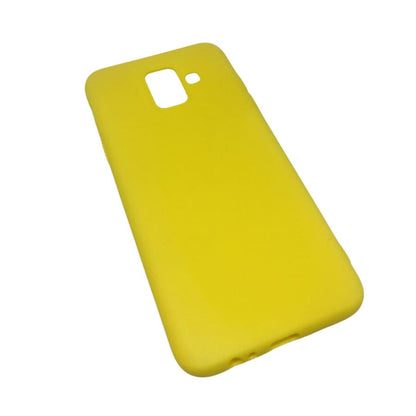 Silicone Case for Samsung Galaxy A6 (2018) (Yellow) 9eight5