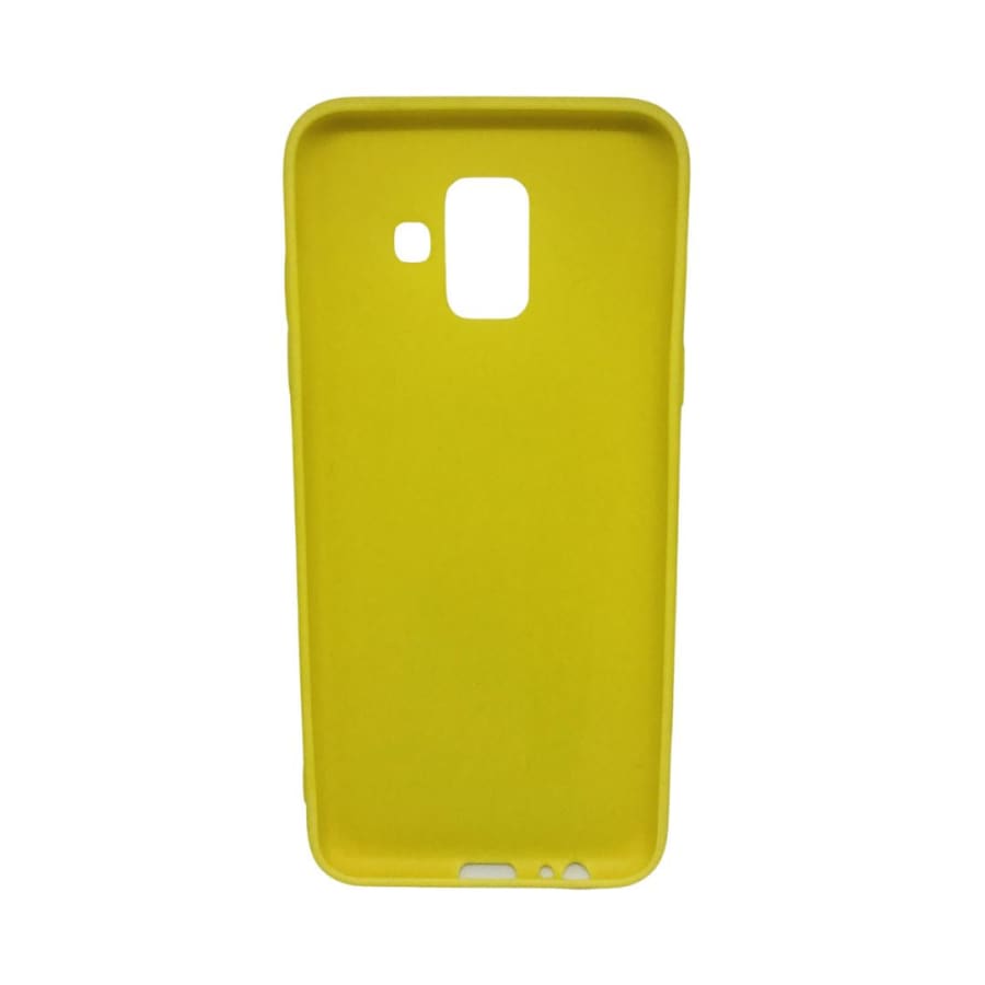 Silicone Case for Samsung Galaxy A6 (2018) (Yellow) 9eight5