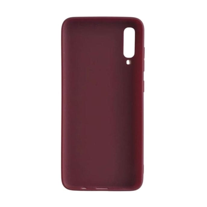 Silicone Case for Samsung Galaxy A70 (Maroon) 9eight5
