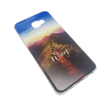 Silicone phone case for Samsung Galaxy C5 Pro by 9eight5, showing a soft, flexible black cover with precise cutouts for buttons and ports.