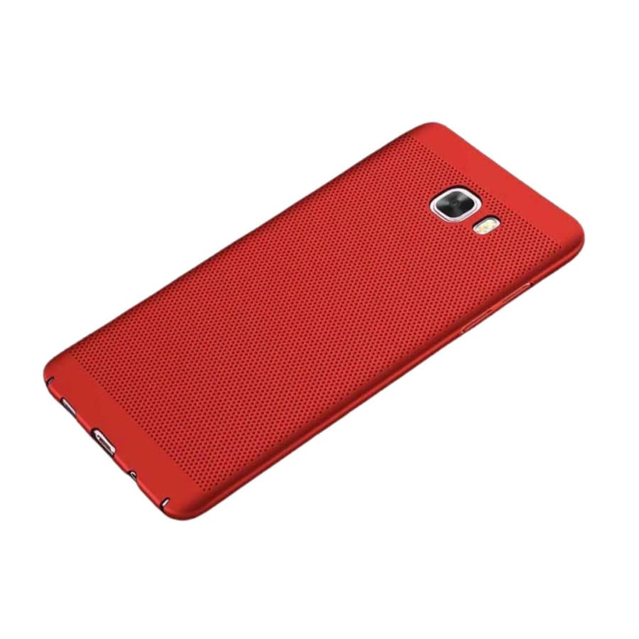 Hard Case for Samsung Galaxy C7 Pro (Bright Red) 9eight5