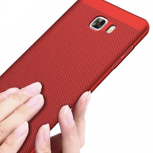 Hard Case for Samsung Galaxy C7 Pro (Bright Red) 9eight5