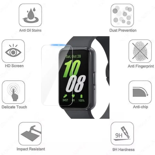 Screen Protectors for Samsung Galaxy Fit 3 Clear (Pack of 5) Habicare