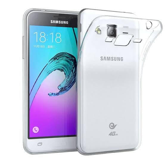 Silicone Case for Samsung Galaxy J3 (2016) (Clear) 9eight5