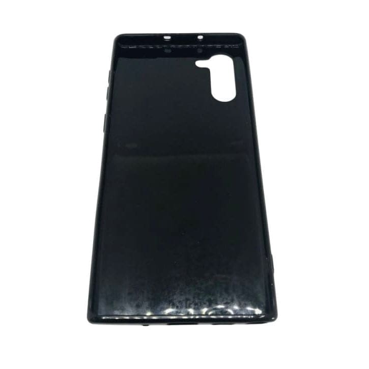 Silicone phone case for Samsung Galaxy Note 10 by 9eight5, soft material with precise cutouts for buttons and ports.