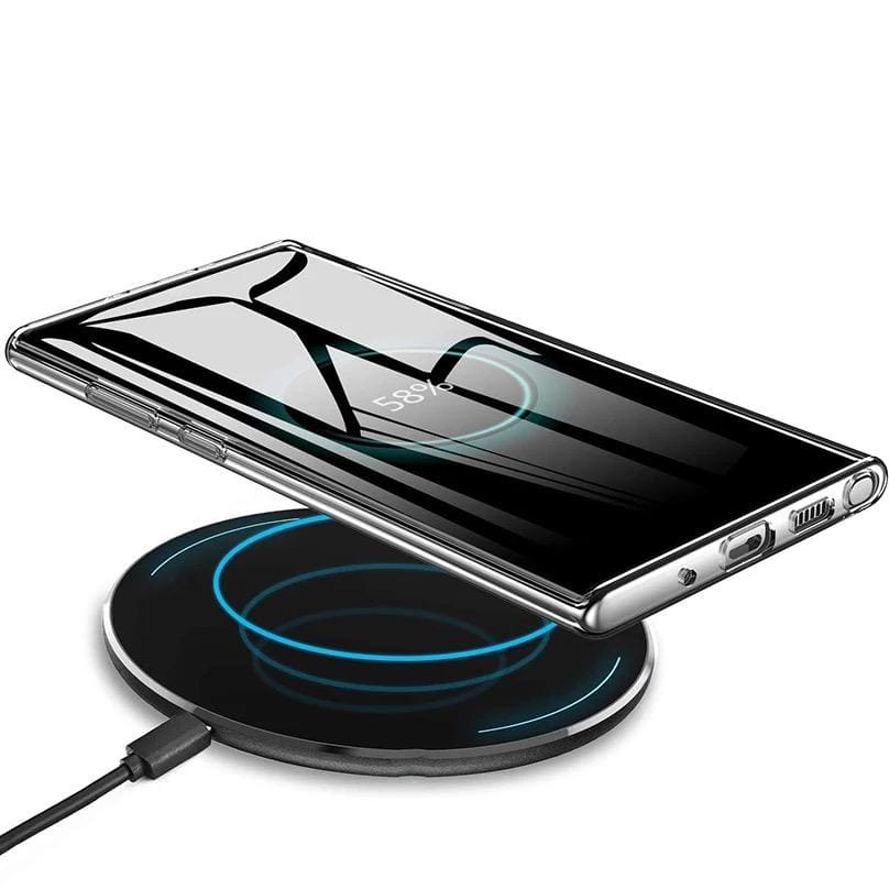 Silicone Case for Samsung Galaxy Note 10 (Clear) 9eight5