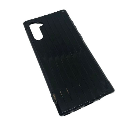Silicone phone case for Samsung Galaxy Note 10 by 9eight5, showing a sleek, flexible protective cover with precise cutouts.