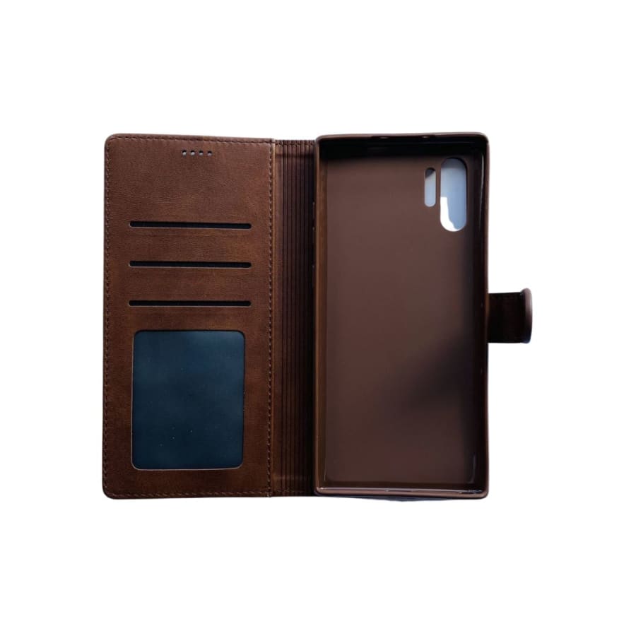 Synthetic Leather Flip Case for Samsung Galaxy Note 10 Plus 9eight5