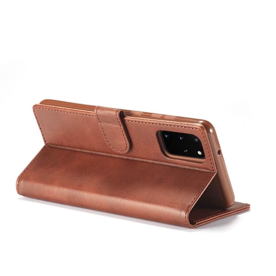 Synthetic Leather Flip Case for Samsung Galaxy Note 10 Plus 9eight5