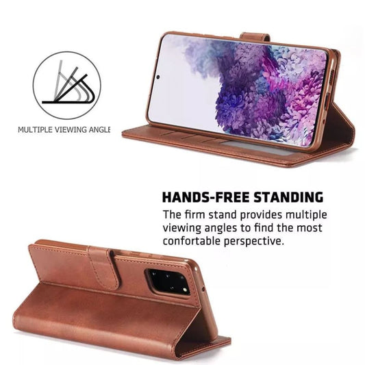 Synthetic Leather Flip Case for Samsung Galaxy Note 10 Plus 9eight5