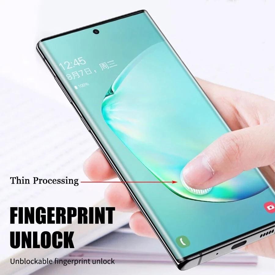 Screen Protectors for Samsung Galaxy Note 10 Plus (Pack of 2) (Clear) 9eight5
