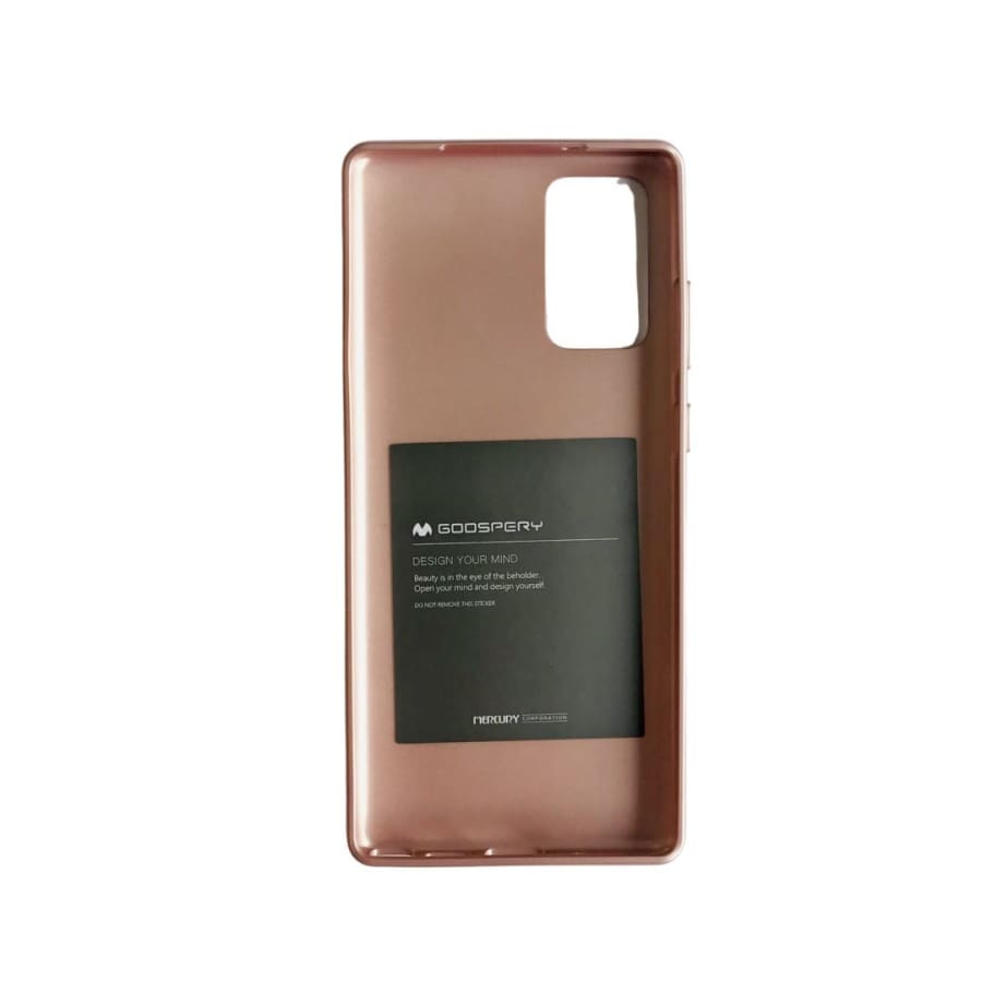 Silicone Case for Samsung Galaxy Note 20 (Rosegold) 9eight5
