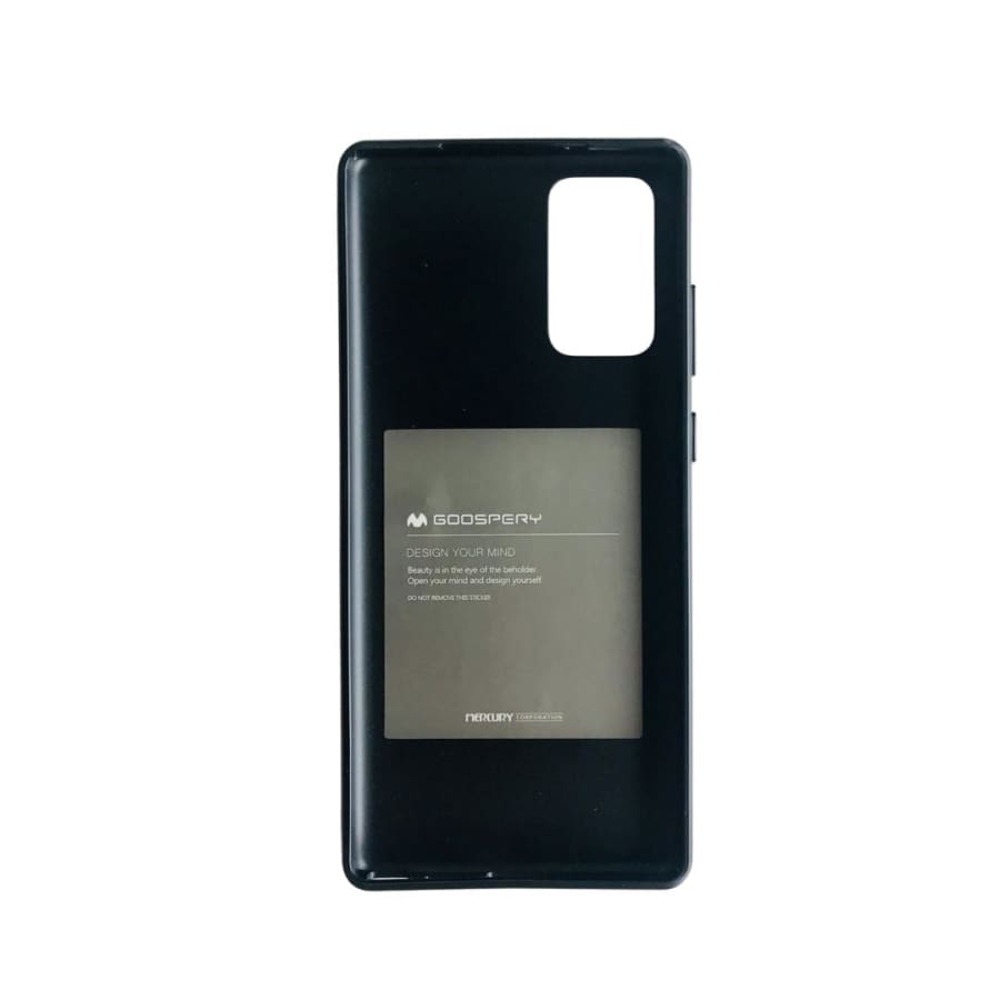 Silicone Case for Samsung Galaxy Note 20 (Black) 9eight5