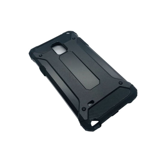 Rugged Armor Case for Samsung Galaxy Note 4 (Black) 9eight5