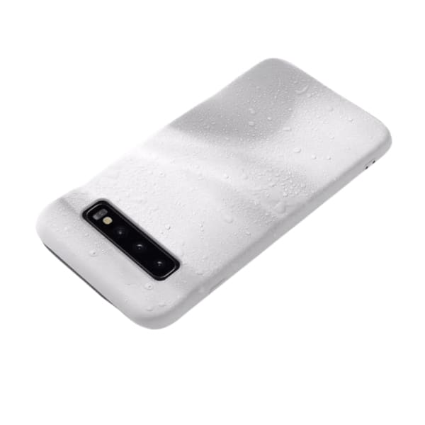 Silicone Case for Samsung Galaxy S10 Plus (White) 9eight5