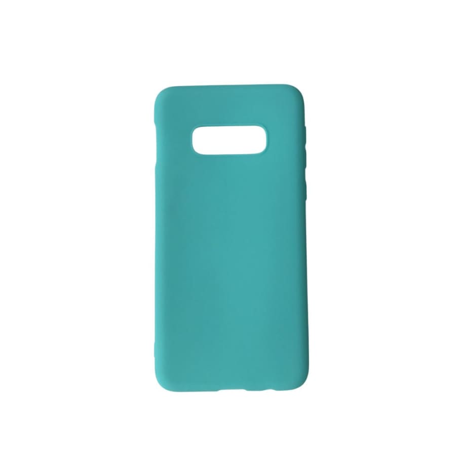 Silicone case for Samsung Galaxy S10 Plus by 9eight5, soft black protective phone case with textured grip.