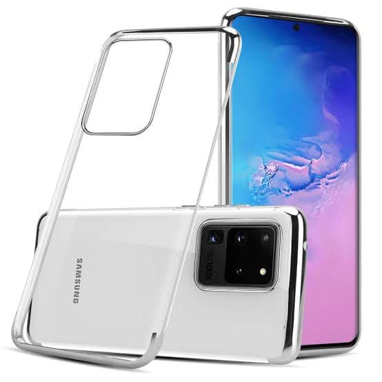 Silicone Case for Samsung Galaxy S20 Ultra (Clear) 9eight5