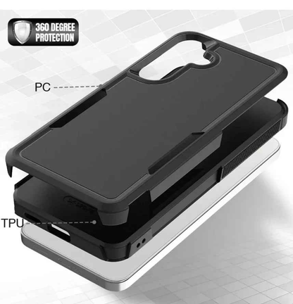 Samsung Galaxy S23 FE Dual Layer Armor Hard Case