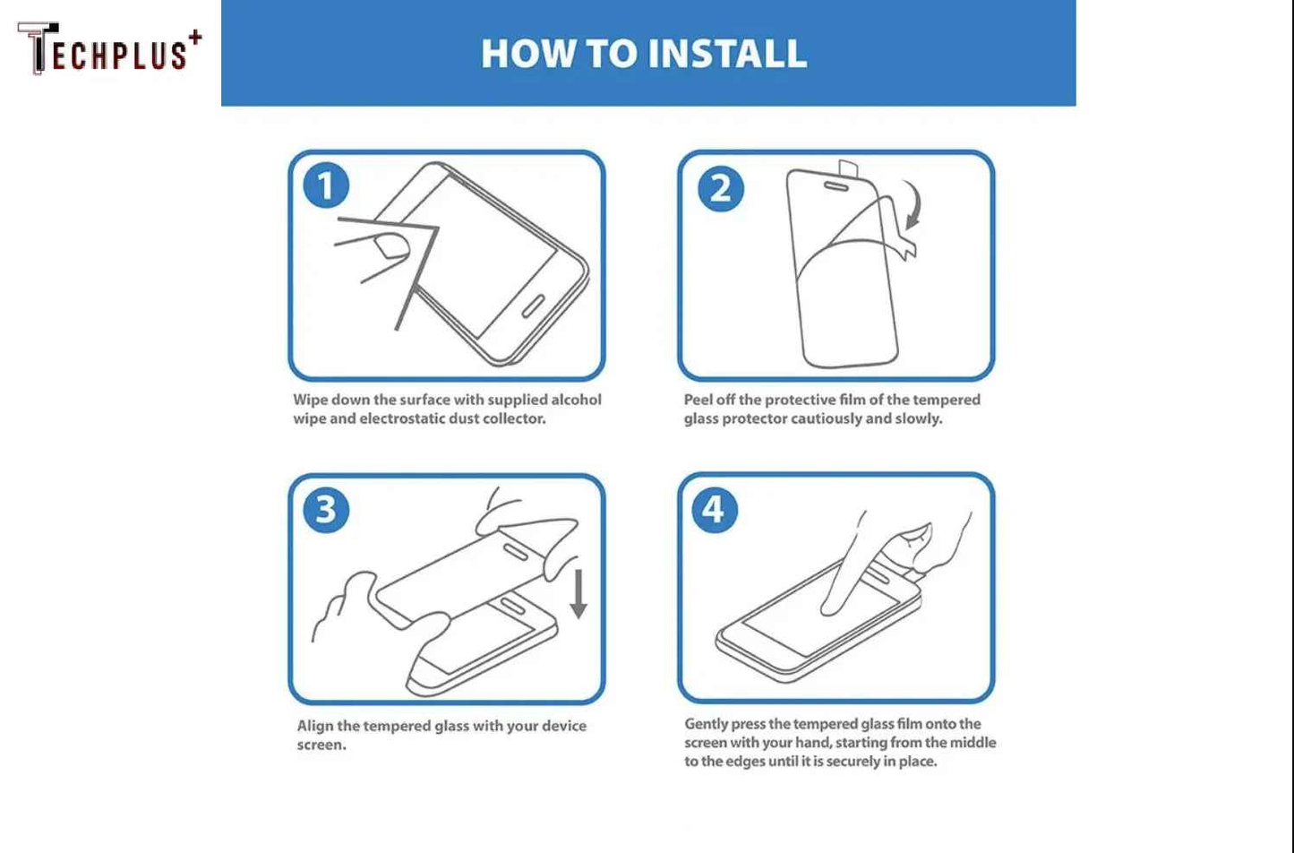 Samsung Galaxy S10 Clear Tempered Glass Screen Protector