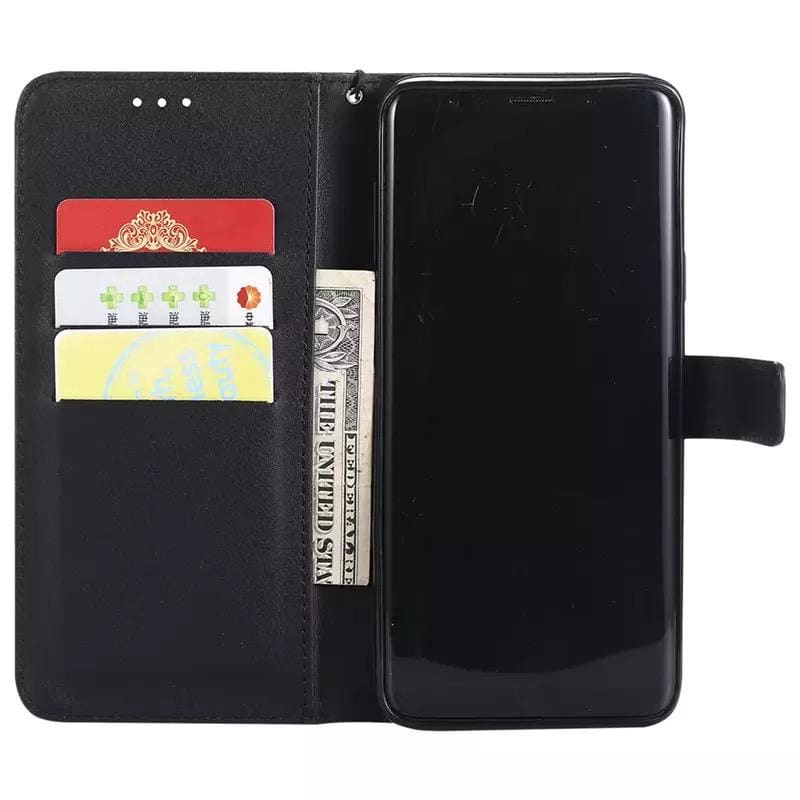 Wallet Case for Samsung Galaxy S9 (Black) 9eight5