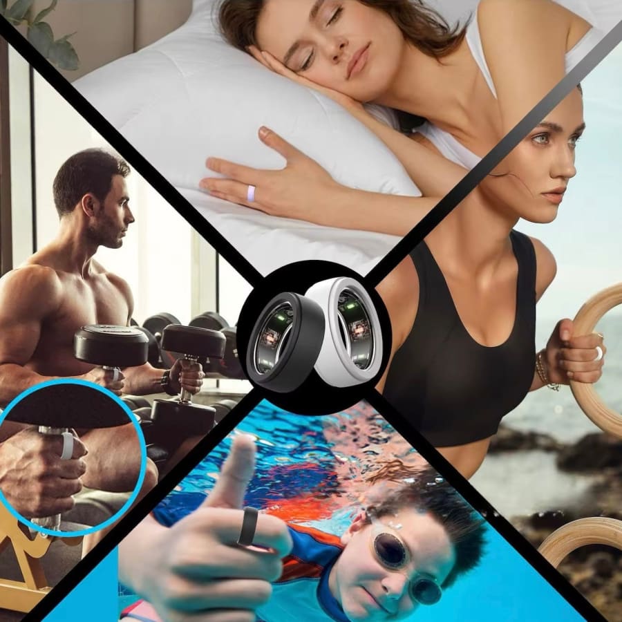 Samsung Galaxy Smart Ring case in size 10-13, designed for chargers, with a protective cover fitting the activity tracking device.