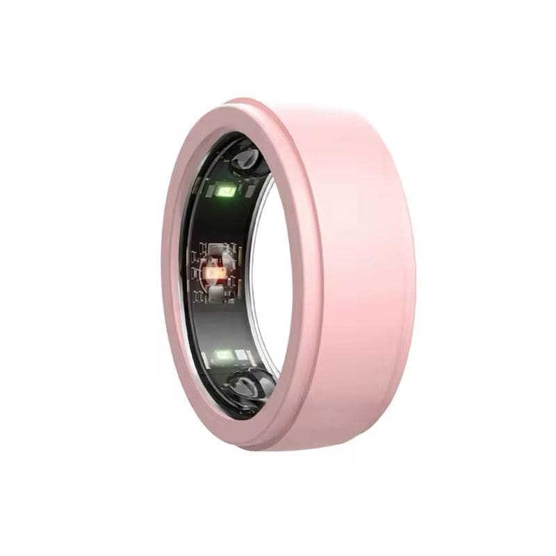 Pink protective case for Samsung Galaxy Smart Ring (Size 10-13), designed to hold and charge the smartwatch securely.