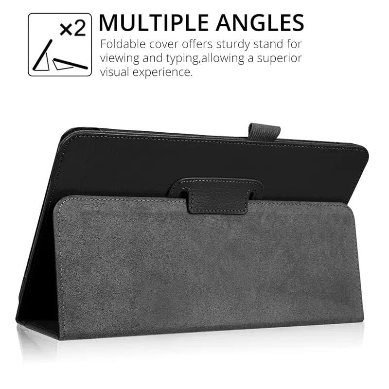 Synthetic Leather Cover for Samsung Galaxy Tab A 10.1” (2016) - T580/T585 (Black) 9eight5