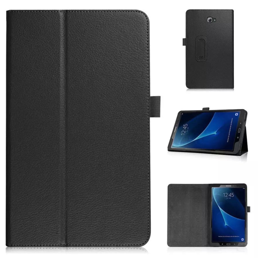 Synthetic Leather Cover for Samsung Galaxy Tab A 10.1” (2016) - T580/T585 (Black) 9eight5