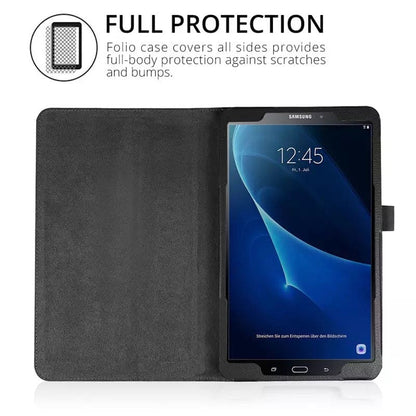 Synthetic Leather Cover for Samsung Galaxy Tab A 10.1” (2016) - T580/T585 (Black) 9eight5