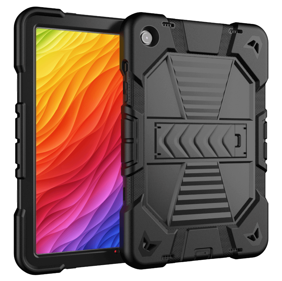 Samsung Galaxy Tab A9 Rugged Shockproof Case with Kickstand techplus