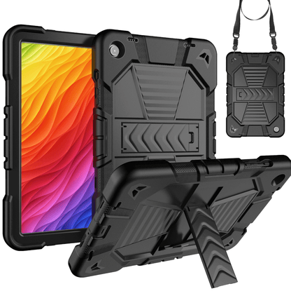 Samsung Galaxy Tab A9 Rugged Shockproof Case with Kickstand techplus