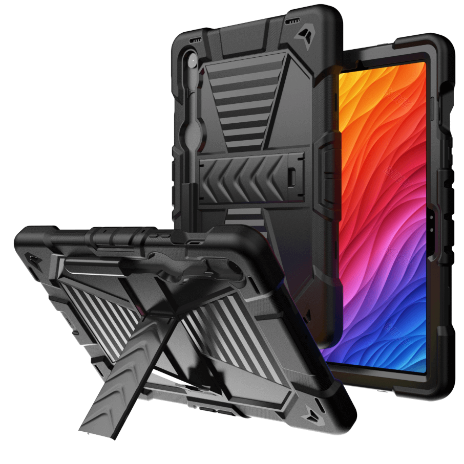 Samsung Galaxy Tab S10 FE Rugged Shockproof Case with Kickstand techplus