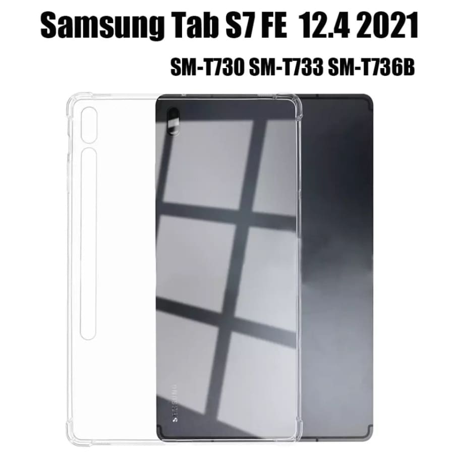 Clear Cover for Samsung Galaxy Tab S7 FE 12.4” (2021) - T730/T733/T735 9eight5