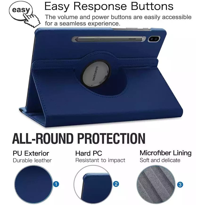 Cover for Samsung Galaxy Tab S7 Plus 12.4” (2020) - T970/T975 (Navy) 9eight5
