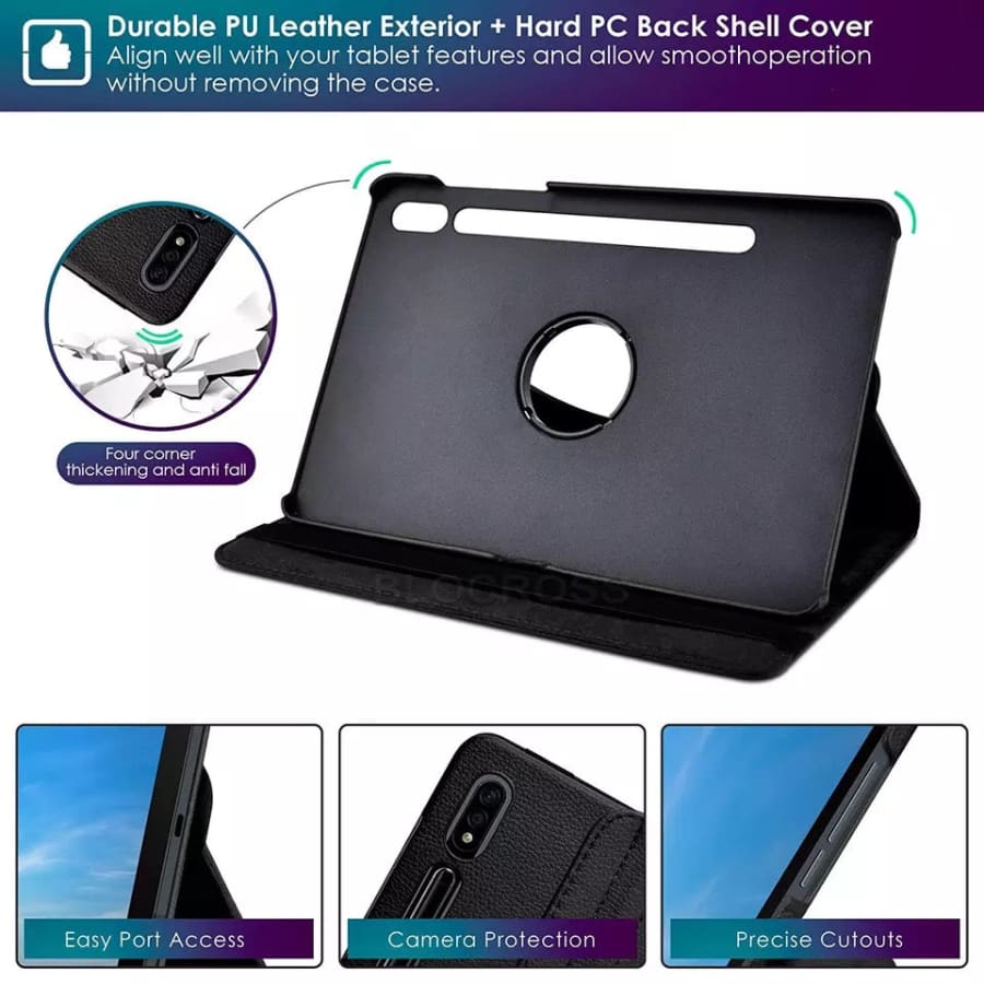 Black Cover for Samsung Galaxy Tab S8 Ultra 14.6” (2022) - X900/X906 9eight5