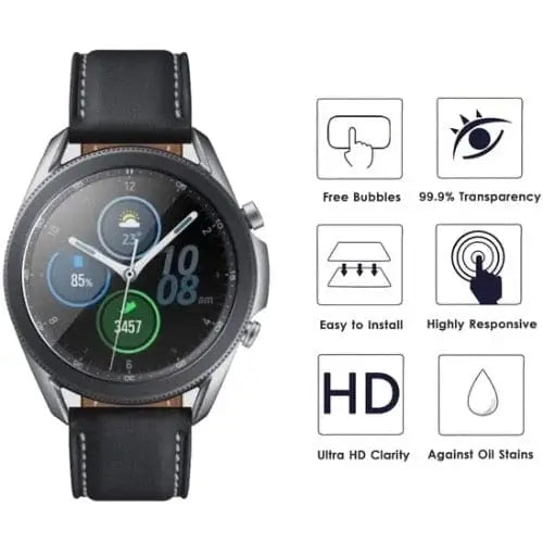 Screen Protectors for Samsung Galaxy Watch 3 (45mm) (Pack of 5) Habicare