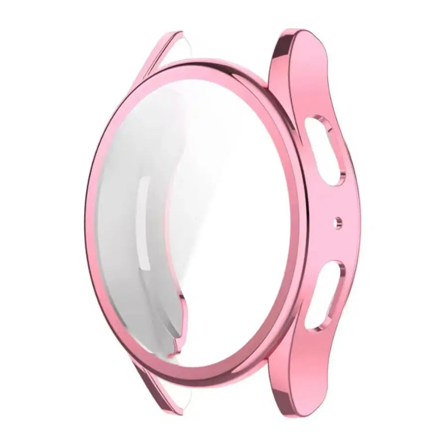 Rosegold protective case for Samsung Galaxy Watch 7 40mm by Habicare, showing a sleek watch cover with textured finish.