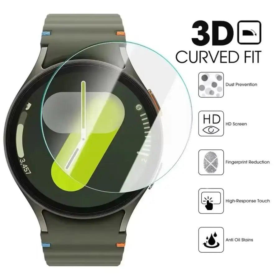 Screen Protectors for Samsung Galaxy Watch 7 (40mm) (Pack of 5) Habicare