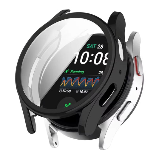 Protective Case with Screen Protector for Samsung Galaxy Watch 7 (44mm) (Black) That Watch Shop