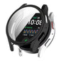 Black Habicare protective case for Samsung Galaxy Watch 7 44mm, providing durable coverage and protection for the smartwatch.