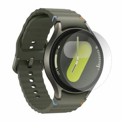 Samsung Galaxy Watch 7 44mm screen protectors from That Watch Shop, showing clear protective film on watch face in a pack of two.