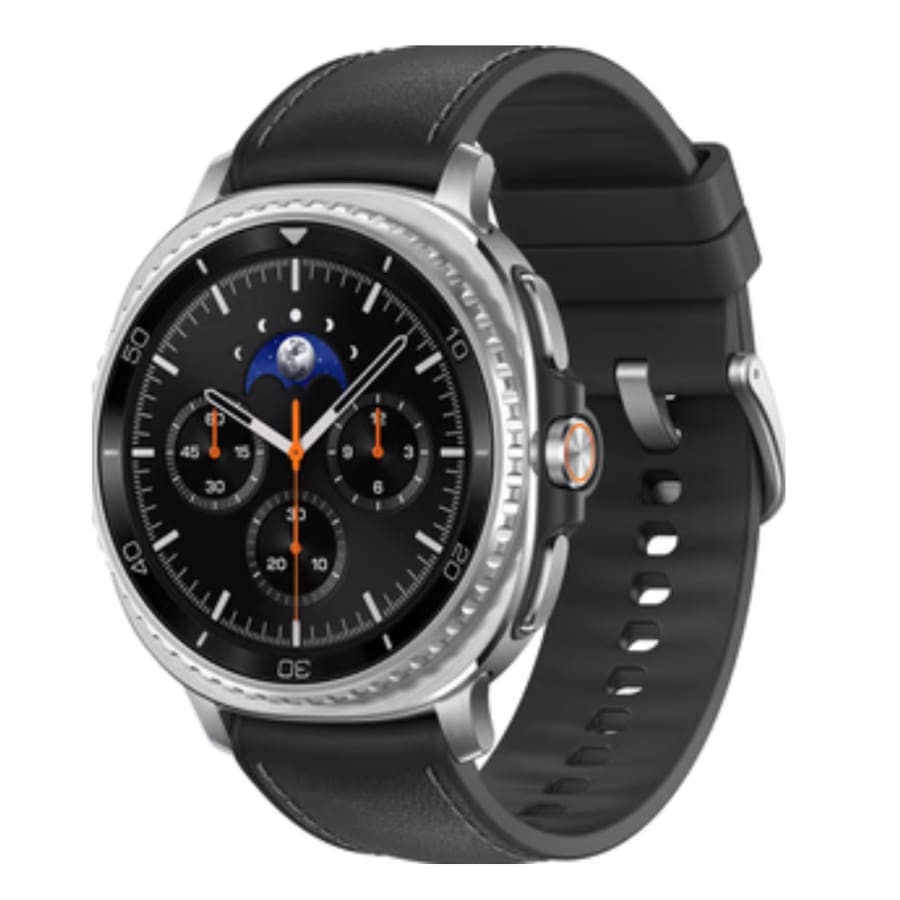 Black Samsung Galaxy Watch 8 Classic screen protector from That Watch Shop, designed for smartwatch display protection.
