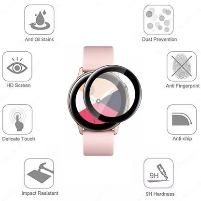 Screen Protectors for Samsung Galaxy Watch Active 2 (40mm) (Pack of 5) Habicare