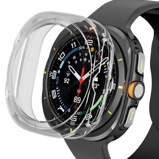 Protective Case for Samsung Galaxy Watch Ultra (47mm) / Watch Ultra 2 (2025) (Clear) That Watch Shop