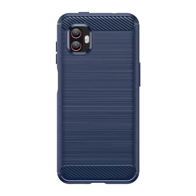 Navy Samsung Galaxy Xcover 6 Pro case by 9eight5 with rugged design and precise cutouts for buttons and ports.