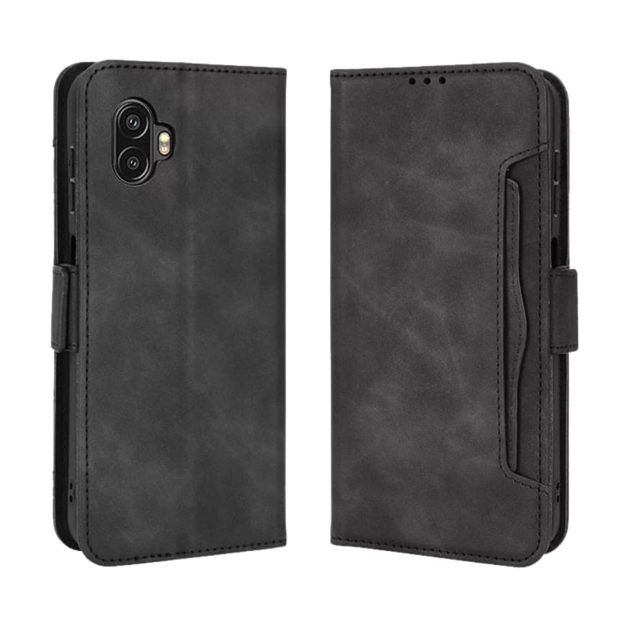 9eight5 wallet case for Samsung Galaxy Xcover 6 Pro and Xcover Pro 2, featuring card slots and durable protective cover.