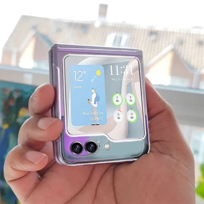 Case for Samsung Galaxy Z Flip 5 (Clear) 9eight5