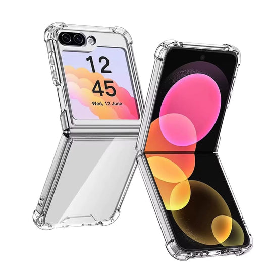 Case for Samsung Galaxy Z Flip 6 (Clear) 9eight5