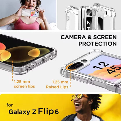 Case for Samsung Galaxy Z Flip 6 (Clear) 9eight5
